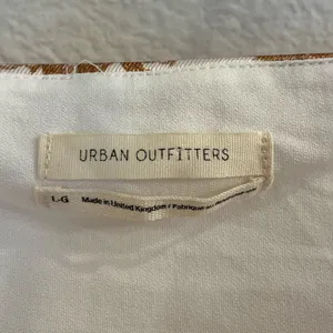Urban Outfitters Toile Printed Sateen Mini Dress Amber White Large thumbnail 8