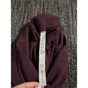 Lululemon Align Super High Rise Bike Shorts 10” Nulu Lightweight Soft Cassis thumbnail 4
