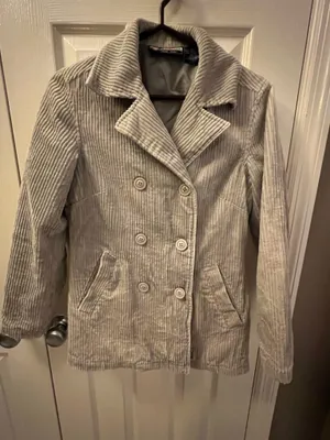 Vintage Blue Asphalt Corduroy Jacket Gray thumbnail 1
