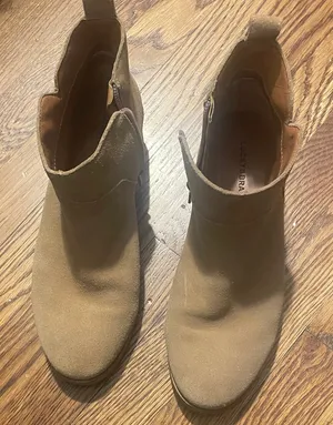 Lucky Brand Tan Ankle Boots thumbnail 1