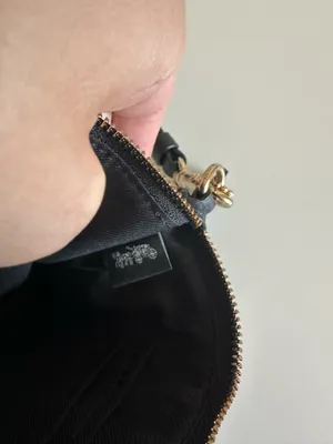 Coach Wristlet Leather Black thumbnail 7