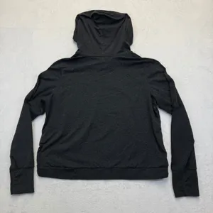 Vuori Halo Essential Hoodie VW226 Charcoal Heather Gray Womens XL Activewear thumbnail 7