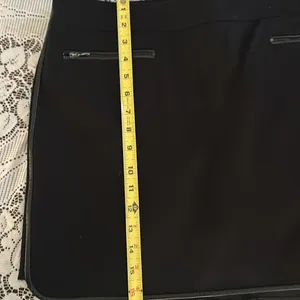 White House Black Market Black‎ Mini Skirt Size 14 thumbnail 8