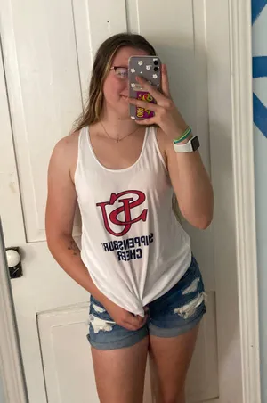 Shippensburg university cheer tank top thumbnail 1
