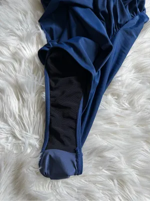 Slimming one piece swimsuit Blue Size 6 thumbnail 9