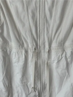 Lululemon Inner Peace Jacket reversible mock neck full zipper up tie waist thumbnail 6