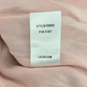 Lulus Dress Womens Large Floral Maxi Pink R68992 Ruffle Cold Shoulder EUC thumbnail 4