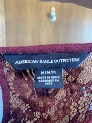 American Eagle Flowy Lace Top thumbnail 4