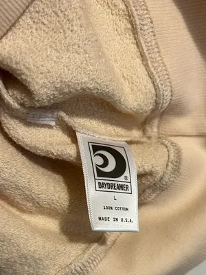 Daydreamer Free people Cream Dolphin-Print Crewneck Sweater oversized Large thumbnail 6