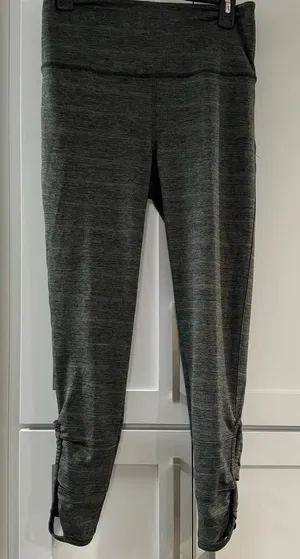 Free People FP Movement Leggings Loop Ankle‎ Dark Heather Gray Medium thumbnail 1