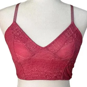 INTIMATELY FREE PEOPLE Lace Bralette Crop Top - Small thumbnail 1