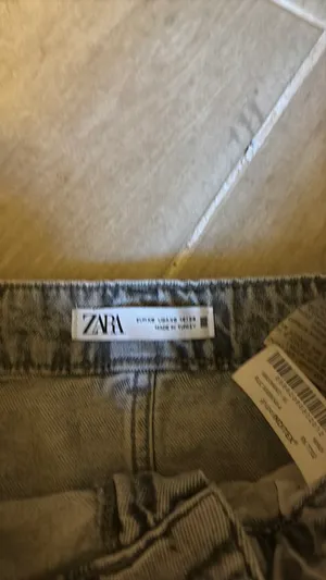 Zara Jean skirt embroidered silver pearls XS thumbnail 2