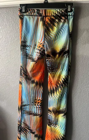 Pattern Mesh Pants thumbnail 3