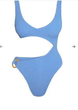 Monday Swimwear One Piece at Barthes Blue thumbnail 1