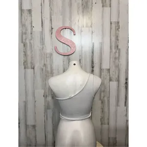 Garage White crop top size small thumbnail 3