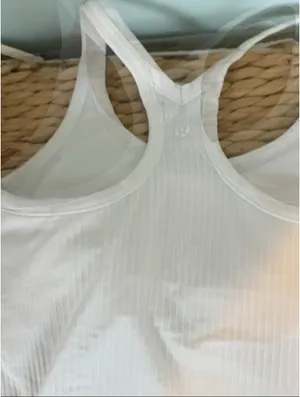 Lululemon White Tank  thumbnail 2