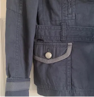 Anthropologie Elevenses 'Gramercy' Masterpiece | Structured Military Tunic Coat | Sz 6 thumbnail 5