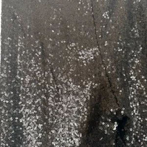 Bisou Bisou Black Metallic Sequin Skinny Ankle Dressy Legging Pants Women Sz M thumbnail 3