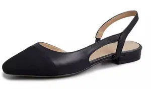 Genuine Leather Sandals Loafers Flats SlipOn Office Shoes Espadrilles Slingback thumbnail 1