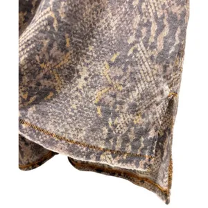 We The Free $68 Free People Snake Print Tee Round Neck Faded Burnout T-Shirt S thumbnail 5