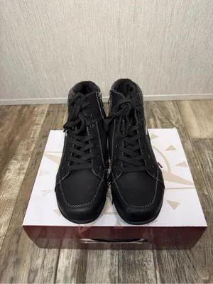 Wanderlust Black Lace-Up Women’s Ankle Boots Size 8.5 Extra Wide thumbnail 7