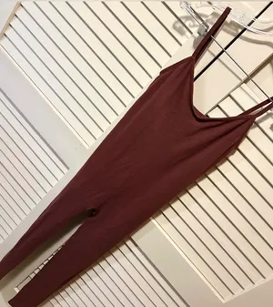 HATCH The Body Rib Unitard Ribbed Jumpsuit Maternity Size Small in Cinnamon thumbnail 3