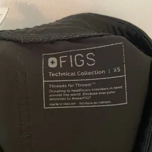 FIGS Black Zamora Jogger Scrub Pants Uniform Nurse Doctor Women's size XS thumbnail 2
