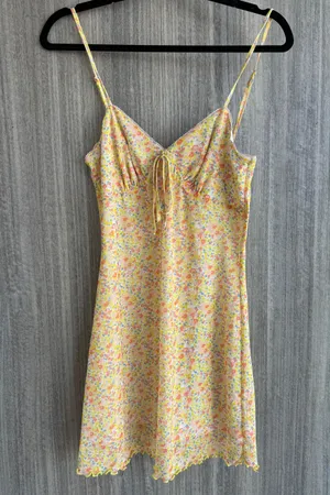 BP Mini Yellow Floral Sundress thumbnail 1