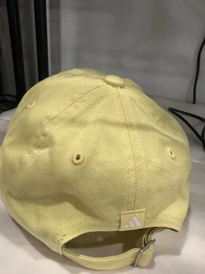 adidas Pale Yellow Baseball Cap with White Logo thumbnail 6