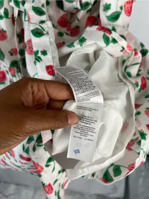 J.Crew Strawberry Print Collared Midi Dress Belted Size 10 thumbnail 10
