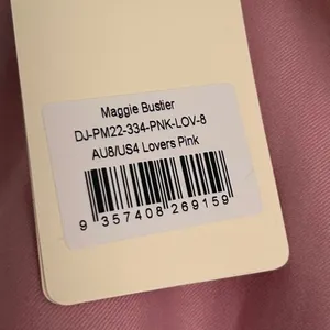 Peppermayo Maggie Pink bustier tank | size 4 nwt coquette romantic thumbnail 5