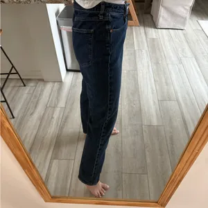 GAP Curvy 90s Straight High Rise Jeans Dark Wash Size 32 14R thumbnail 4