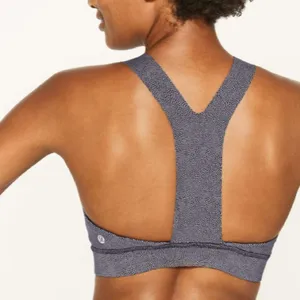 Lululemon 12 Fast & Free Bra in Disperse Dusky Lavender Black thumbnail 3