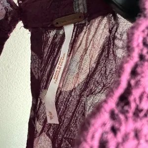 free people sweet thing printed tunic dress purple paisley burgundy size‎ small thumbnail 10