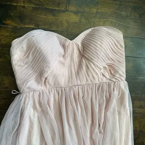 Birdy Grey semi formal blush pink convertible evening maxi dress thumbnail 3