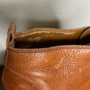Lucky Brand Ehllen Distressed Tan Ankle Boots Size 8.5 thumbnail 8