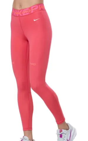 Nike Pro Hot Pink 7/8 Tights Size Small thumbnail 1