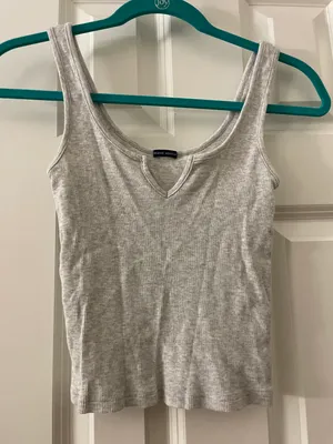 Brandy Melville Grey Top thumbnail 2