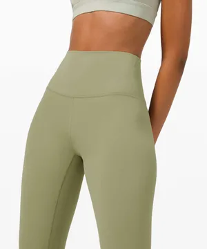 Lululemon Align Leggings 25” High Rise Rosemary Green thumbnail 7
