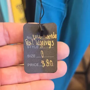 Lululemon Athletica Teal Leggings thumbnail 2
