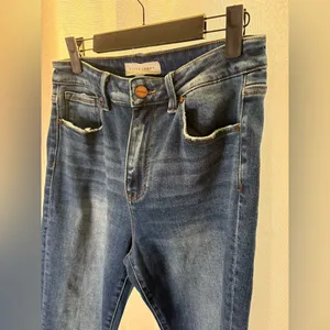 Risen Jeans Womens 9/29 Dark Wash Skinny High Rise Stretch‎ RDP5607 Denim 523 thumbnail 3