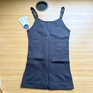 Shapermint Empetua Small Black All Day Every Day Scoop Neck Cami Tank Top thumbnail 3
