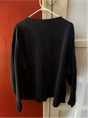 Vintage 1999 Warner Bros Looney Tunes Crewneck Sweatshirt Black Bugs Bunny XL thumbnail 9