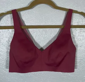 Lululemon Women 32C Misty Merlot Pink Like Nothing Sports Bra Athleisure Workout thumbnail 1