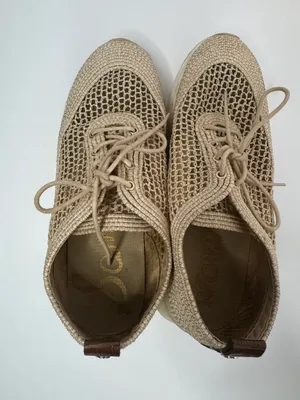 Sam Edelman Delma Beige Sneakers Size 8.5 thumbnail 3
