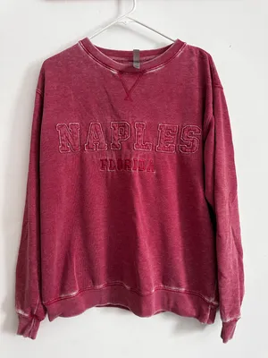 Women’s Florida Crewneck Red Size M thumbnail 1