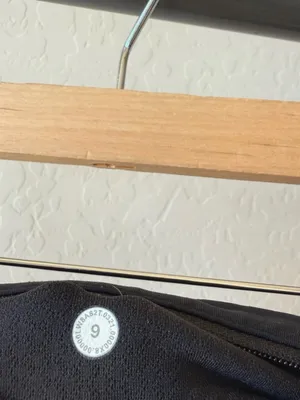 Lululemon Pace Rival Skirt Skort Grey Black thumbnail 6