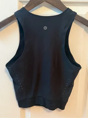 Lululemon SenseKnit Running Tank Top in Black thumbnail 4