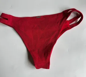 Abercrombie & Fitch Vibrant Red Bikini Bottom Size Small thumbnail 2