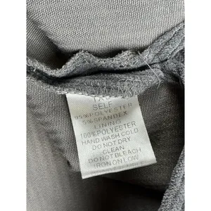 Davi‎ & Dani Womens 1XL Grey Aztec Corduroy Mixed Media Oversized Shacket Jacket thumbnail 13